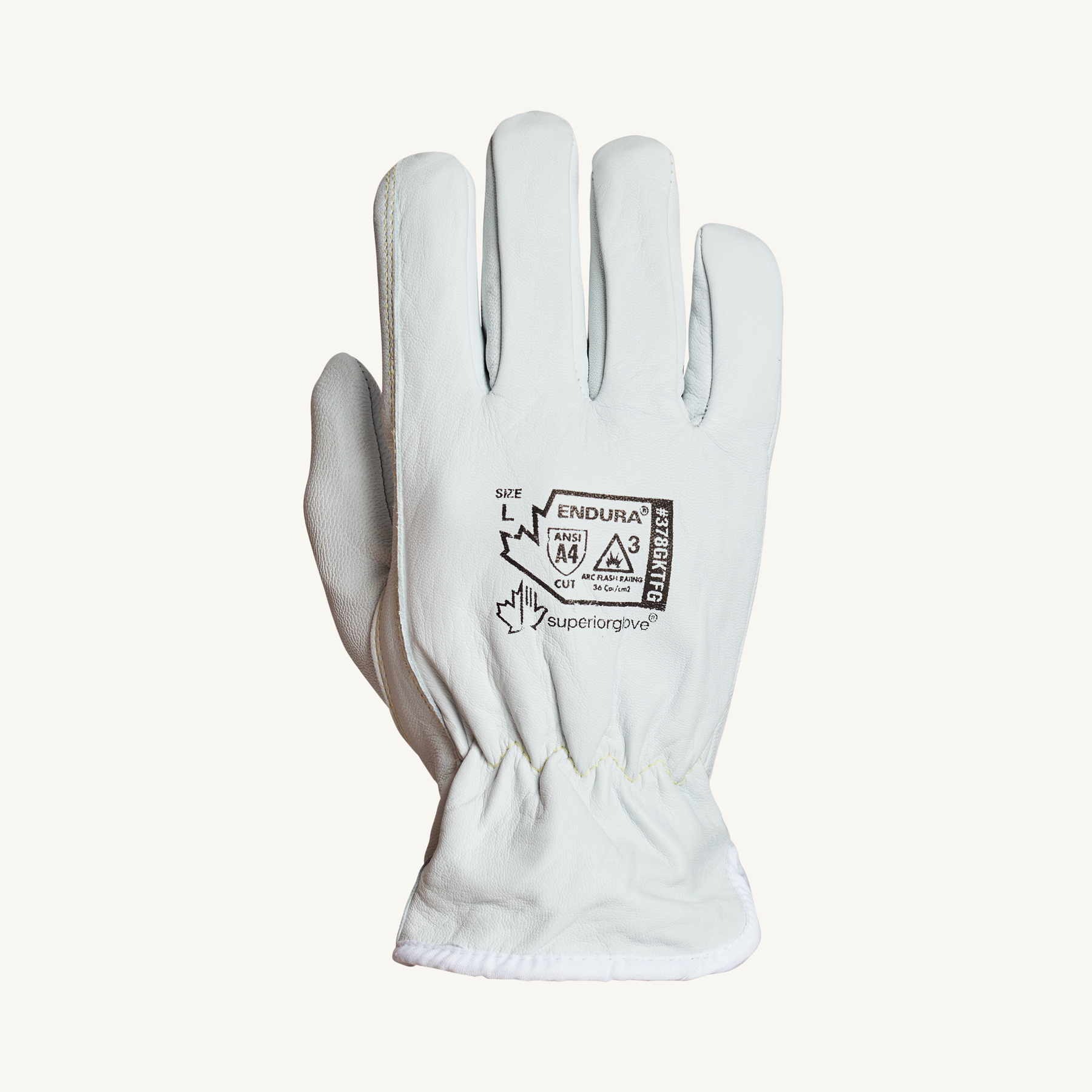 Endura® Arc Flash-rated goatskin gloves that protect against cuts, punctures and flames - Arc Flash